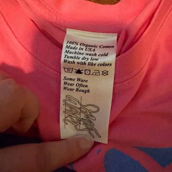 Some Ware Logo Print Organic Cotton Jersey T-Shirt, Size Small, New without Tag - Picture 9 of 14